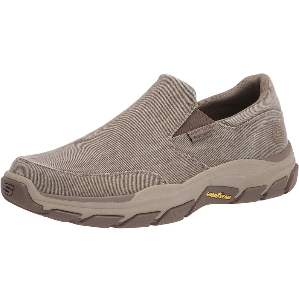 Skechers Good year cavas slip on Fallston Taupe like new